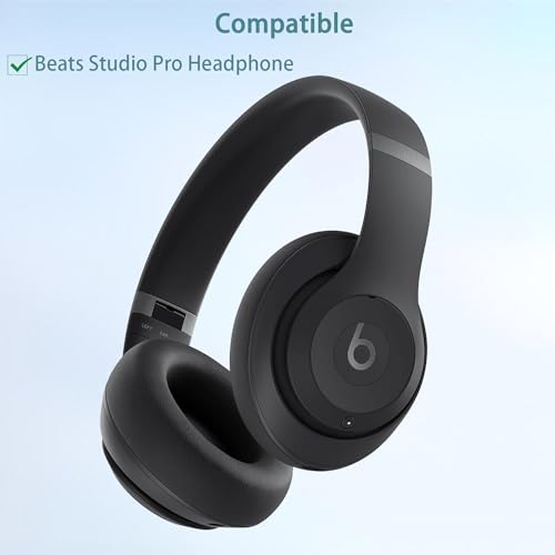 Studio Pro Ear pads and Headband Cover Replacements Compatible with Studio Pro Headphone Earpads Cushion (Protein Leather/Memory Foam) Headband Cushion with Breathable Fabric - Image 2