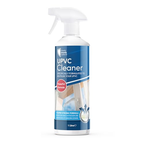 UPVC Cleaner and PVC Cleaner for Windows and Doors - 1L Window Spray, PVC Spray, Effective UPVC Cleaning Solution for Conservatories and All Plastic Surfaces