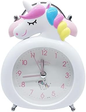 HASMI Display Clock Children Unicorn Alarm Clock Bell Alarm Clock...