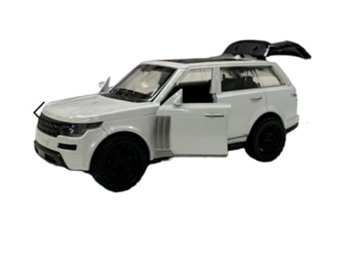 Raange Rovver SUV Car Scale Model Car Exclusive Alloy Metal Pull Back Die-cast Car Metal Pullback Toy car with Openable Doors Best Gifts Toys Kids【Colors as Per Stock】-307