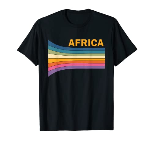Photo de Retro Vintage 70s Afrique T-Shirt