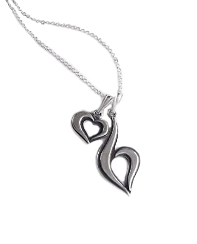 Heart Yourself! Eating Disorder Recovery Necklace with 1" pendant