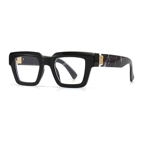 Image of Style Reading Glasses for Women Men, Fashion Square Blue Light Blocking Readers L05