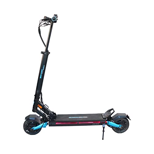 BEHUMAX- Patinete eléctrico Be Racer XS6 Pro, 2 Motores de 1200W de Potencia máxima, neumáticos 8”, Display LCD, Freno de Tambor, 55 km de autonomía, Suspension, bateria 15600mah thumbnail