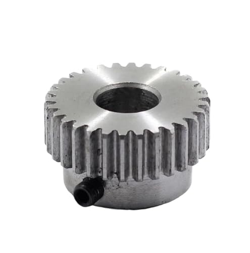 Bevel Gear Pinion Hardware Mechanical 1pcs 1 Module Spur Gear 1M 17 Teeth/18 Teeth/19 Teeth/20 Teeth Standard Hole 6/6.35/8/10mm Motor Boss Gears(18 Teeth Hole 8)