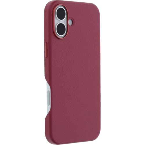 Image of OtterBox iPhone 16 Plus Symmetry Series Cactus Leather for MagSafe - Foxberry Pink