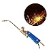 Mini H01-2 Gas Welding Torch for Oxy-Acetylene and Oxy-Propane, DIY Cutting Tool for Steel Plate Repair, Brass and Stainless Steel Body, 33 cm