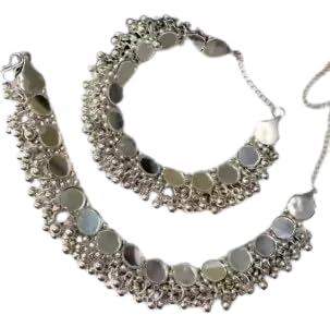silver mirror anklet-image-14
