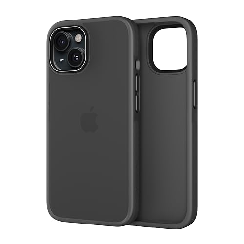 Image of CASEGEAR Bold Pro Back Cover Case Compatible with iPhone 15 | 14.8 Feet Drop Protection | 360 Complete Protection | Shockproof & Scratch Resistant | Black