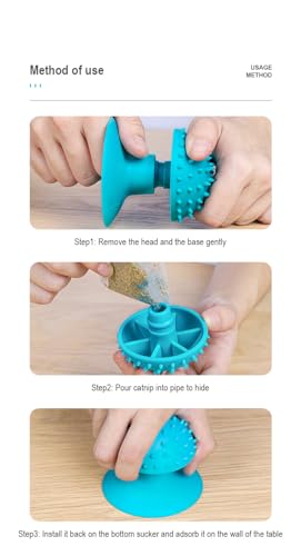 Image of Cat Self Groomer, Cat scratcher Cat Massage Combs for Short Long Fur Cats, Kitten Puppy Massager Cat Brushes
