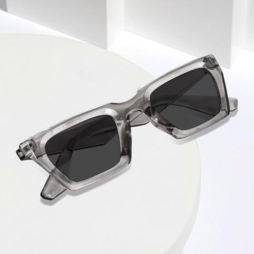 Image of ARICKS Vintage Square Cat Eye Sunglasses Women Retro Trendy Sunglasses