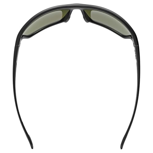 uvex sportstyle 806 - Sportbrille für Damen und Herren - starker Schutz vor Sonnenstrahlung - 100% UVA-, B, C Schutz - black matt - one size
