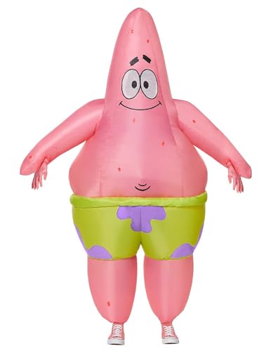Spirit Halloween Kids Patrick Star Inflatable Costume -...