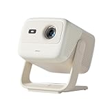 JMGO N1S Nano LED光源 プロジェクター【Google TV搭載/Netflix公式APP使用可 /460ISOルーメン / ジンバル一体型/スタンド内蔵/オートフォーカス/リアルタイム補正/全自動台形補正 / 180インチ投影 / 小型 / 10Wスピーカー / 家庭用/天井 高輝度 / 2年保証】
