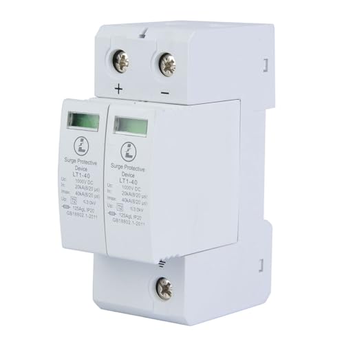 Moncer 40KA Surge Protective Device, PC Flame Retardant Universal Surge Protection Device with 2P...