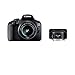 Produktbild Canon EOS 2000D Spiegelreflexkamera (24,1 MP, DIGIC 4+, 7,5 cm (3,0 Zoll) LCD, Full-HD, WIFI, APS-C CMOS-Sensor) inkl. Objektive EF-S 18-55mm IS II F3.5-5.6 IS II und EF 50mm F1.8 STM, schwarz