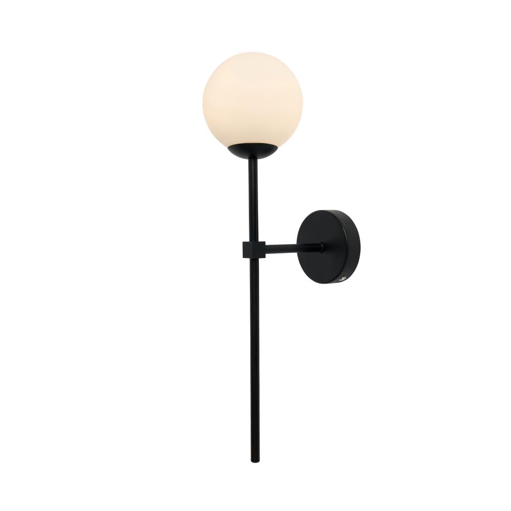 LITECRAFT Chaya Black Touch Sensitive Rechargeable Wall Light 2 Watt Integrated LED