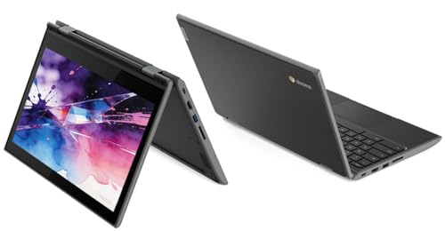 Image of Lenovo 300E Chromebook Gen 2 Touchscreen Laptop (Renewed) | 11.6'' 2-in-1 Notebook for Student Education, 4GB RAM, 32GB SSD, Celeron N4020(1.1GHz-2.8GHz), Japanese Keyboard, Chrome OS