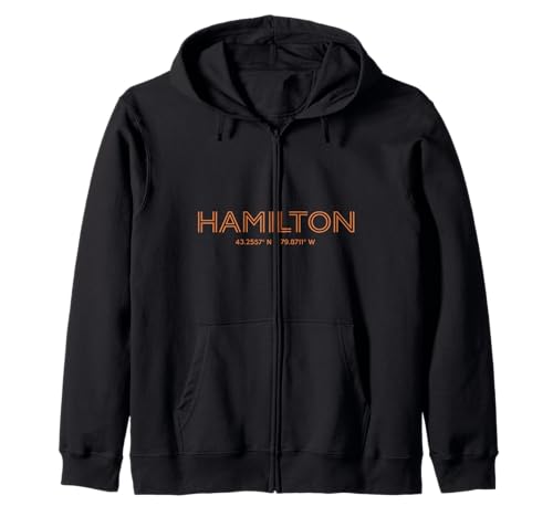 Coordonnées de la ville Canada - Hamilton Sweat à Capuche