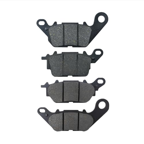 Road Passion Delantera&Traseras Pastillas de Freno Compatible con YAMAHA GPD 125 A - N-MAX/2DS1 2015 2016 2017