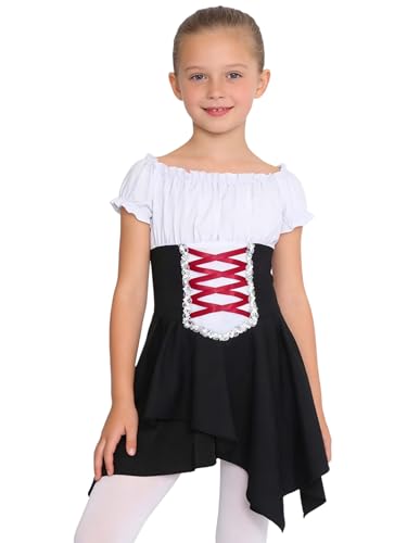 Robe médiévale renaissance fille pour un costume d'Halloween réussi