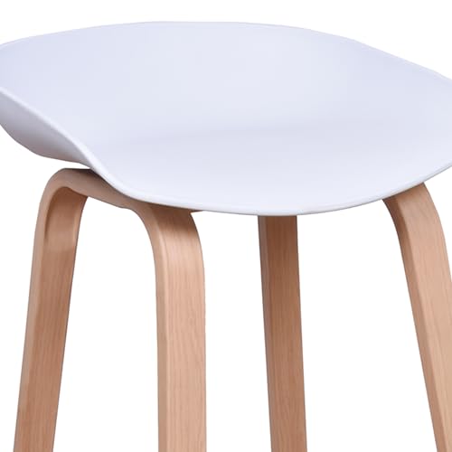 Image of Creative Seating Systems Kitchen, Living Room, Dining, Hotel, Office, bar Stool BS-1041 /P2 (White)