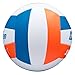 Baden | Softlight VXT2 | No Sting FlexFoam Cover | Youth Oversized Training Volleyball | K-5 Youth Players | 20% Larger + Lighter | Orange/Blue/White | Official Ball of BYOP