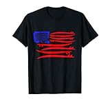 Photo Gallery bandiera patriotica da surf maglietta Photo Gallery bandiera patriotica da surf maglietta