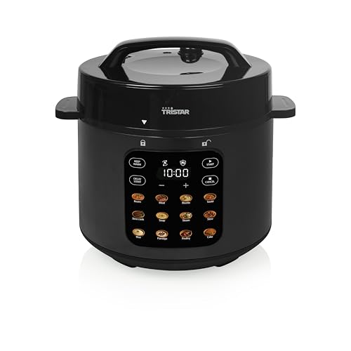 Pentola A Pressione Elettrica Tristar, Capacità 6 L, Potenza 1000 W, Sistemi Di Sicurezza Integrati, Pentola Interna Rimovibile, Facile Da Pulire, RK-6160 - 2