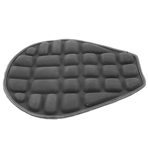 Cuscino per Sella Moto, Imbottito e Morbido, in PU Resistente ai Ragazzi, Accessorio Protettivo per la Guida, Ricambio per Motociclette