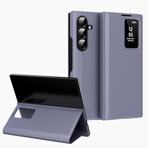 Galaxy Z Fold7��p PU���U�[�P�[�X �蒠�^ �X�}�[�g�f�B�X�v���C+�J�[�h���[ �y�� ���^ ���C�����X�[�d�Ή� �\�t�g �l�C �ʔ��� ������� �X�}�z �w��h�~ TPU�t���[�� �����Y�ی� �ϏՌ� ����h�~ Beautycatcher - �O