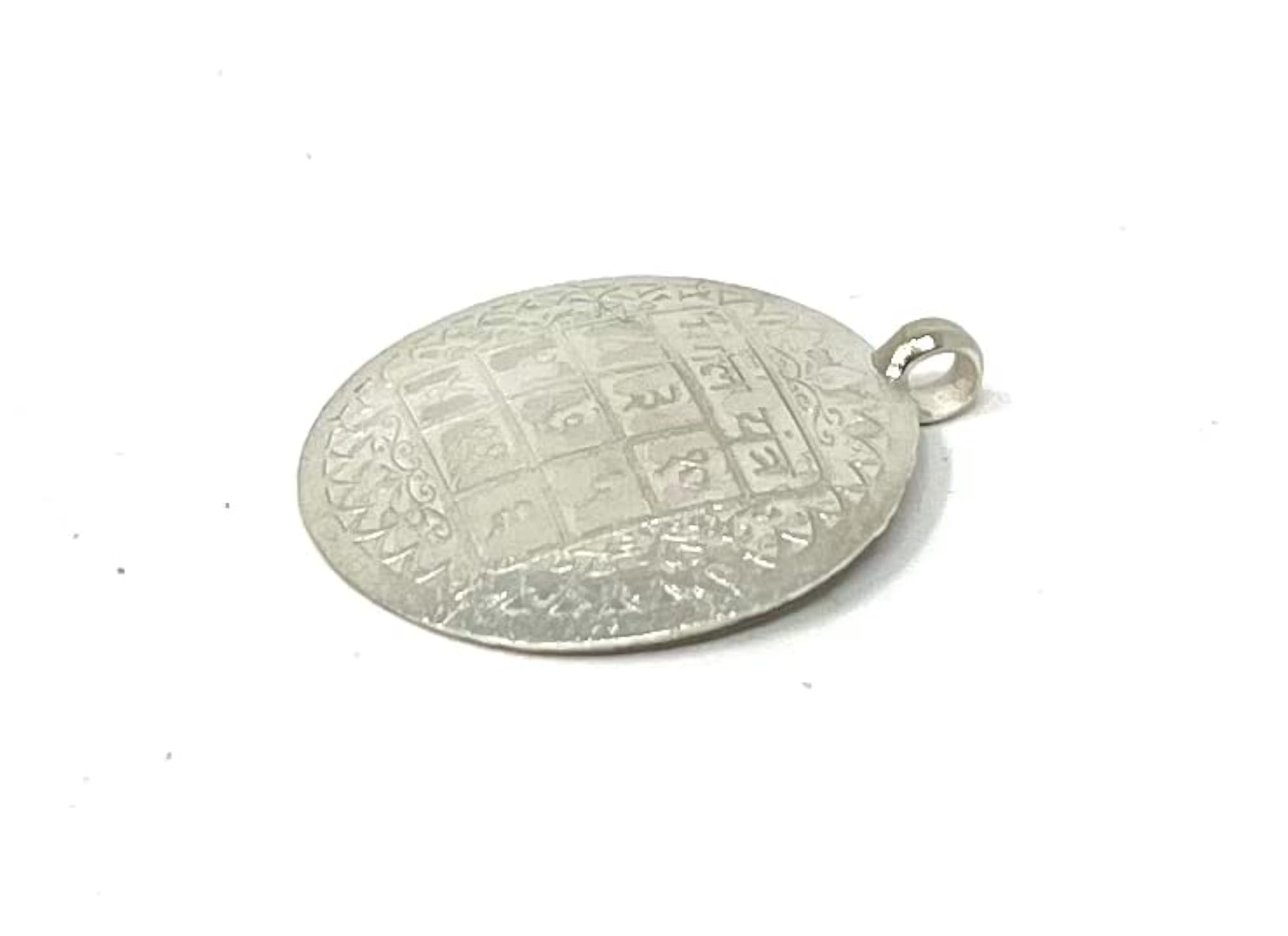Women's 100% Pure Silver Mangal Yantra Pendant, Spiritual Gift
