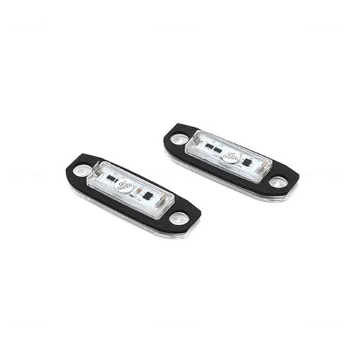 Luz LED de matrícula para Volvo S40 V60 XC60 iluminación trasera blanca anti-humedad