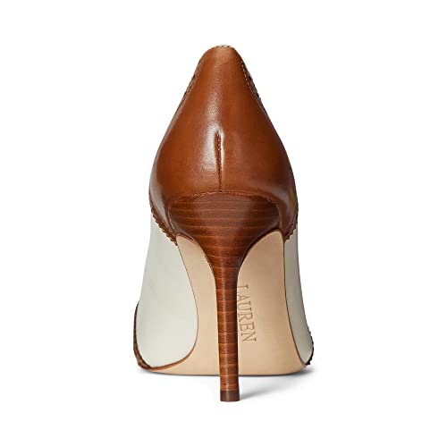 Lauren Ralph Lauren Women's Lynden Nappa & Burnished Leather Pump4