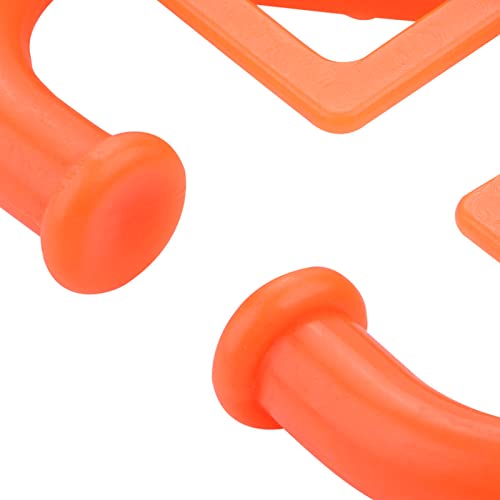 Sunicon Animal Wanner, 6 PCS Equipamento de desmame de plástico para animais de fazenda para bezerro