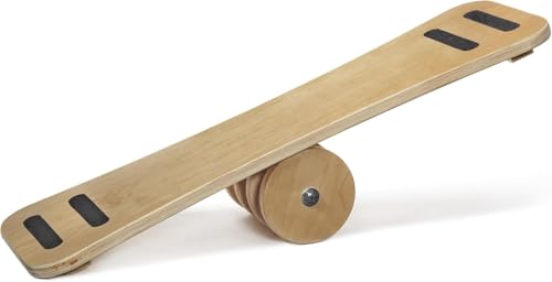 Carrom Balance Board – Balancing Board for Skateboard, Hockey, Snowboard & Surf Training – Balance Exercise Equipment (300-pound weight limit)