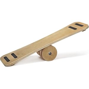 Carrom Balance Board – Balancing Board for Skateboard, Hockey, Snowboard & Surf Training – Balance Exercise Equipment (300-pound weight limit)
