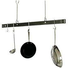 Enclume Premier 48-Inch Ceiling Bar, Hammered Steel