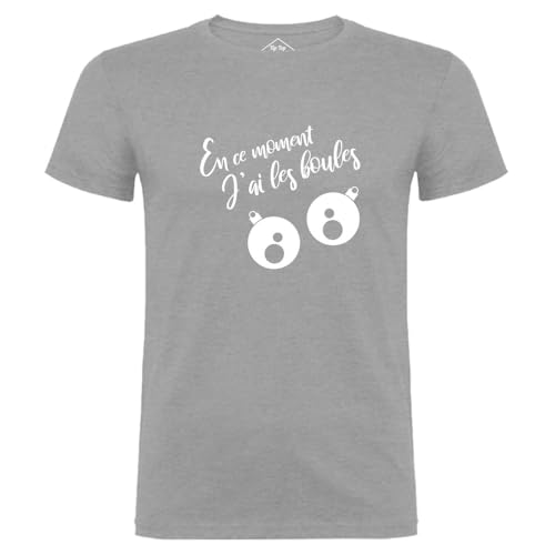 T-Shirt Homme J'Ai Les Boules Cadeau Anniversaire Humour Pétanque