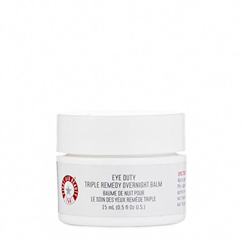 First Aid Beauty Eye Duty Triple Remedy Overnight Balm, 0.5 Ounce