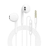 Audífonos Alámbricos 3,5mm con Micrófono, Audífonos de Cable In-Ear Manos Libres Alámbrico, Control de Volumen,...