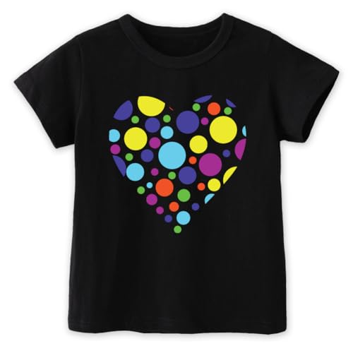 Toddler Boys Girls Kids Dot Day Shirt – Happy International Dot Day Outfit,2T-8T