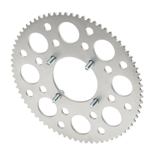 76mm 73T #35 Aluminum Rear Chain Sprocket, 3" Bore Sprocket