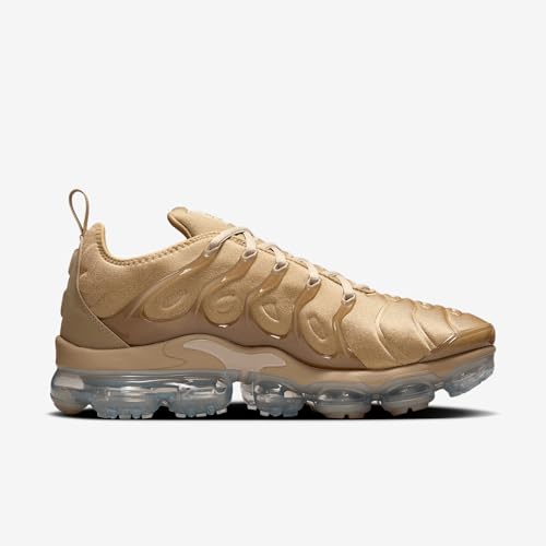 Image of Nike Air Vapormax Plus Men's Shoes (IB4008-297, Parachute Beige /Black /White /Desert Khaki) Size 5