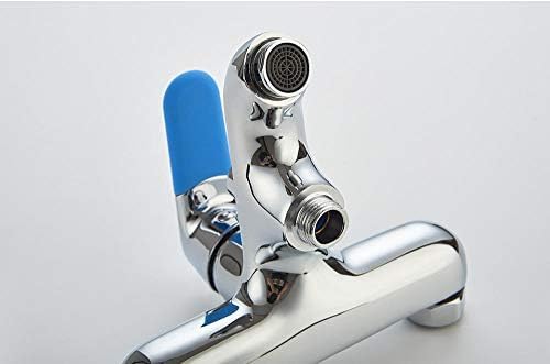 Robinets de baignoire à rotation à 90 degrés en chrome de haute qualité - 4