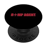 Großartiger Rampen-Agent, Bekleidung, Flugzeugservice PopSockets mit austauschbarem PopGrip
