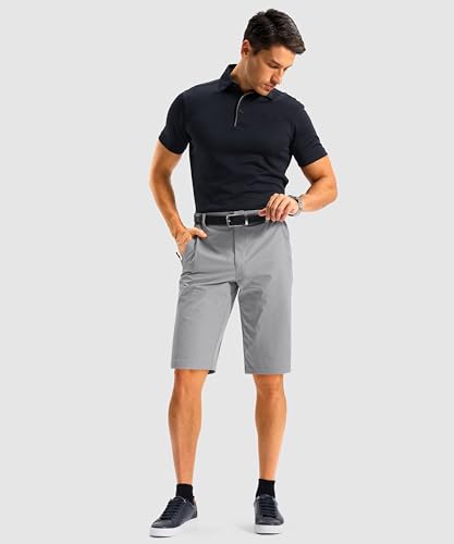 Image of G Gradual Men's Shorts 11 inch Long Golf Lightweight Knee Length Shorts