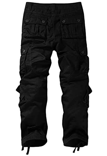 Juicy Trendz Men’s Cargo Pants Wild Tactical Military Combat Pants, Lightweight 8-Pocket Outdoor Hiking Work Trousers2