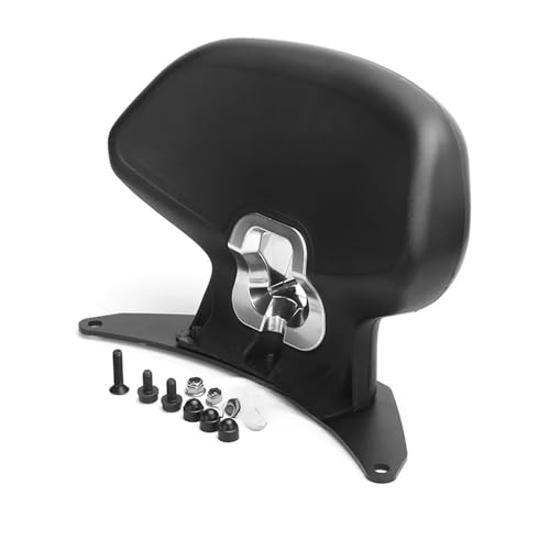Dossier passager moto 350E coussin de siège arrière noir