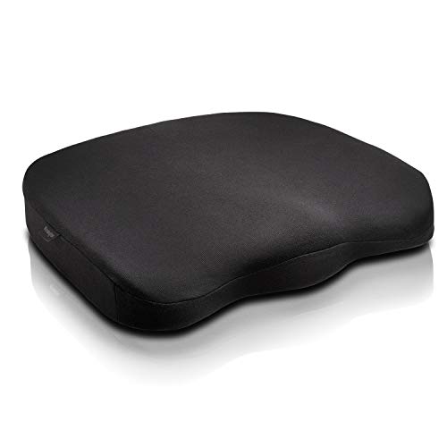 Preisvergleich Produktbild Kensington K55805WW Ergonomisches Sitzkissen aus Formschaum Schwarz, 410x470x72